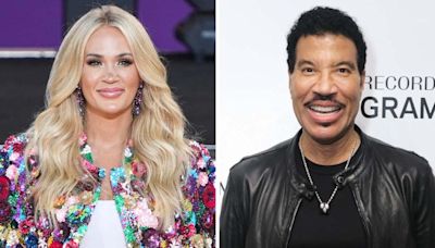 Lionel Richie reacts to Carrie Underwood replacing Katy Perry on 'American Idol'