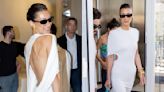 Bella Hadid Favors White-hot Dressing in Backless Jacquemus Look at Cannes Film Festival 2024