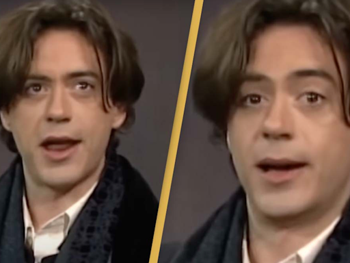 Resurfaced video of Robert Downey Jr. 'on cocaine' has people amazed he turned his life around