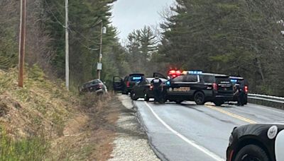 Watch: Police arrest suspect in pursuit, shooting incident on Route 117 in Paris