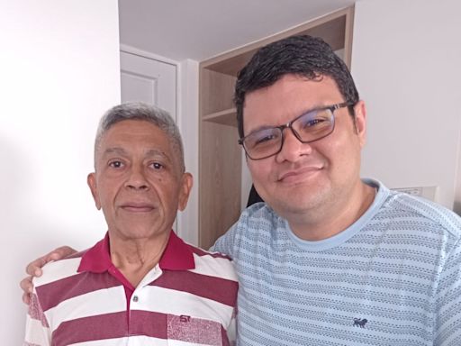 Expreso político se reencontró con su hijo fuera de Venezuela
