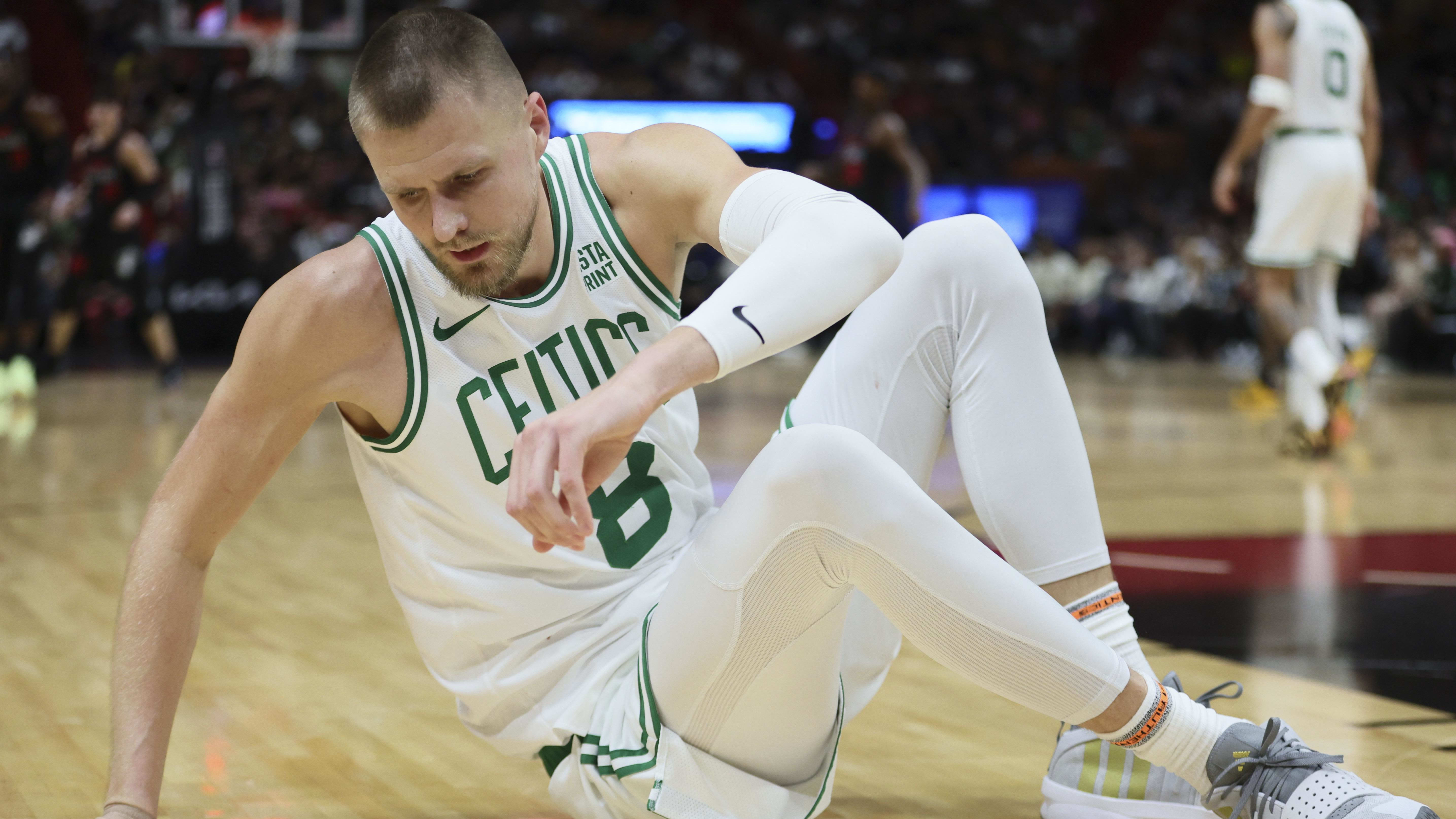 BREAKING: Massive Kristaps Porzingis Injury Update During Celtics-Heat Game