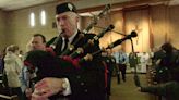 Bagpiper Terry Carroll played at hundreds of events. His family was surprised at how many lives he touched