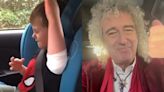 Sir Brian May praises 4-year-old cancer patient for Bohemian Rhapsody air guitar