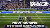 EA College Football 25 New Kicking System Explained