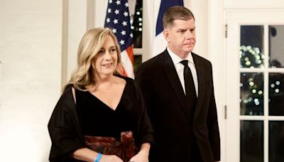 Former Boston mayor Marty Walsh marries longtime partner Lorrie Higgins - The Boston Globe