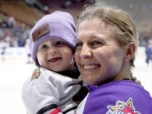 This Professional Hockey Player Is On A Mission To Redefine The Term ‘Hockey Mom’