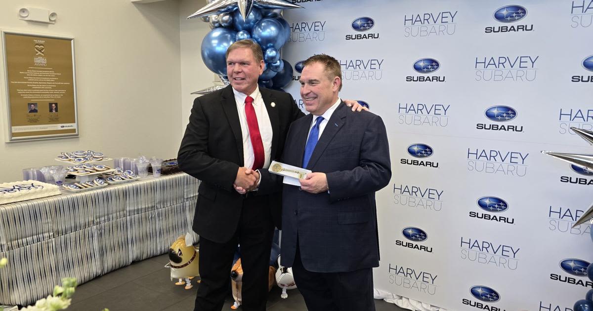 Harvey Auto Group ribbon cutting