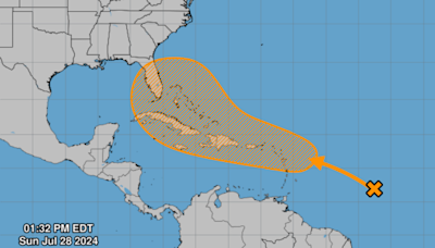 There’s a system that can turn into a tropical depression. Florida’s in the possible path