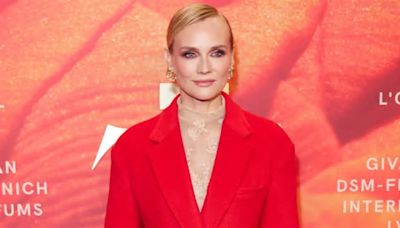 Diane Kruger showers with her daughter so she can teach her about beauty products