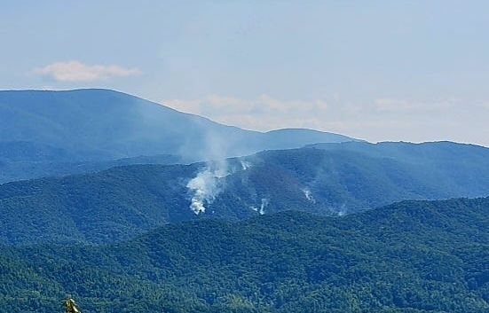 Great Smoky Mountains National Park uncontained Flint Gap Fire grows to 28 acres