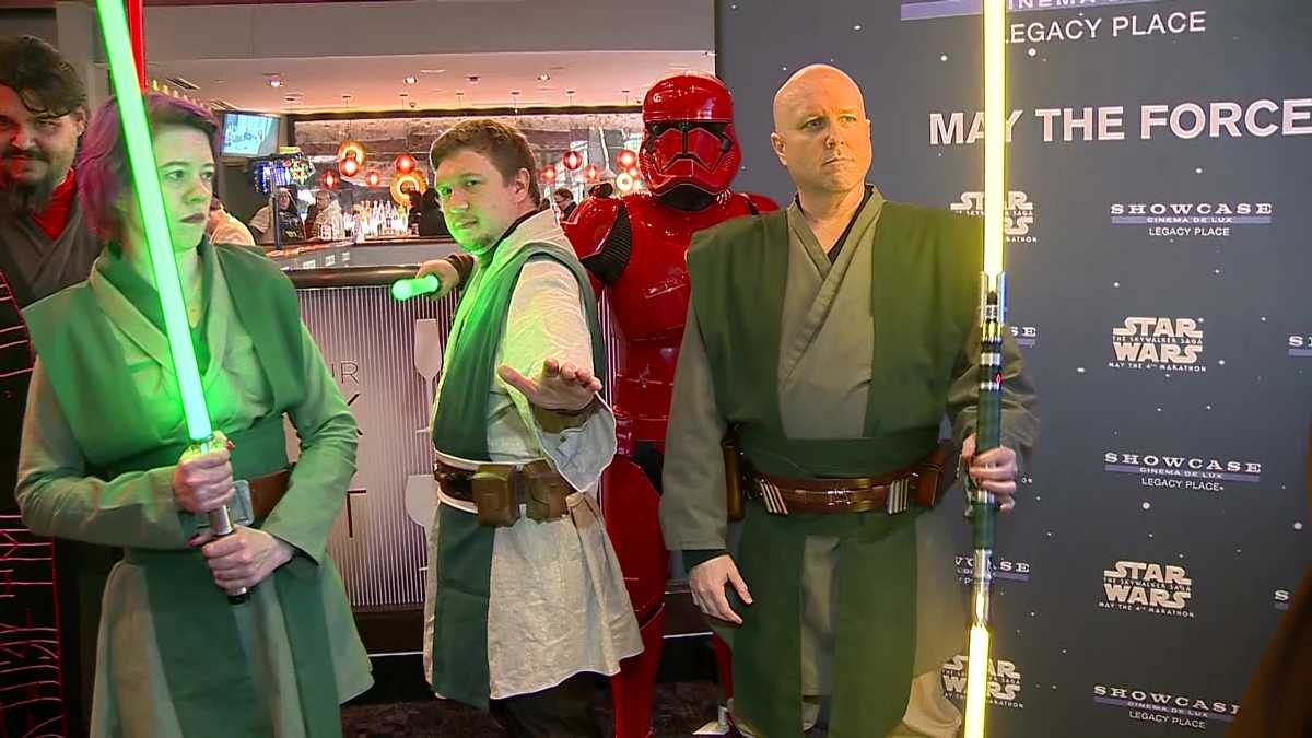Star Wars fans welcome 'May the Fourth' with 9 movie marathon