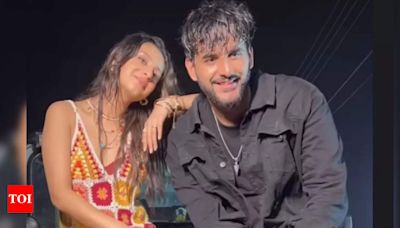 Abhishek Malhan and Isha Malviya share BTS clips from their upcoming music video; netizens praise their chemistry - Times of India