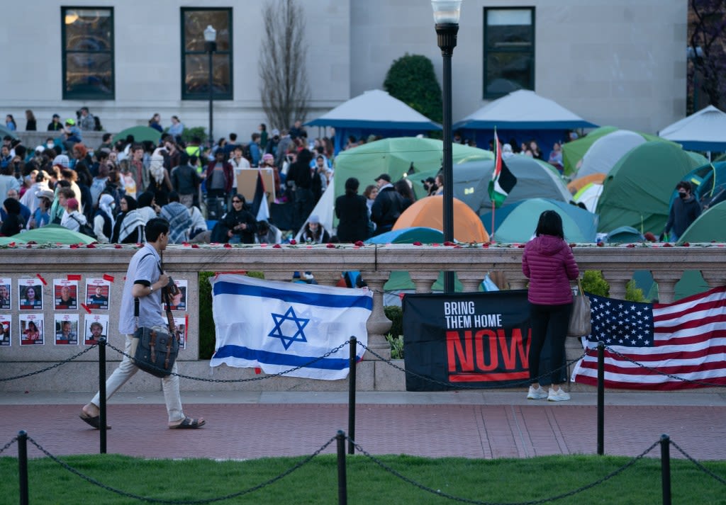 Columbia University is being torn in two by anger, hurt amid Gaza protest encampments