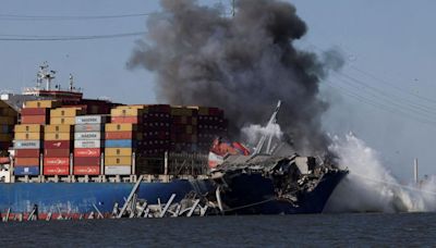 Dali container ship will be floated on Monday, officials say