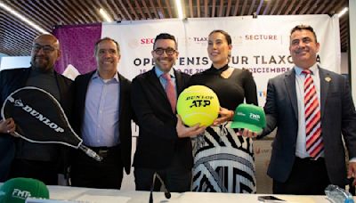 Sectur presenta Open Tennis Tour Tlaxcala 2024