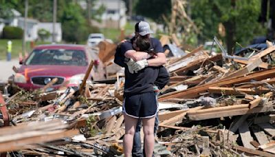 Authorities searching for survivors after tornado slams Iowa