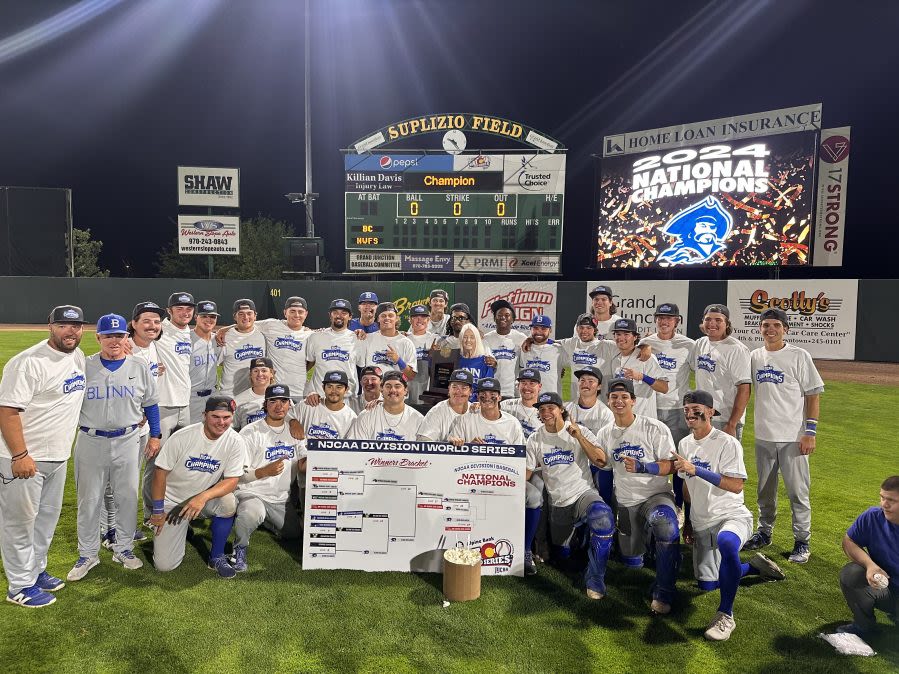 The Blinn Buccaneers are JUCO World Series Champions