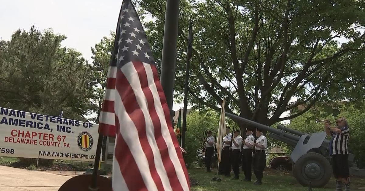 Fallen Vietnam veterans honored in Delaware County for an early observance of Memorial Day