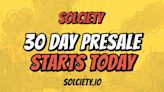 New SOL Meme Coin, Solciety, launches today with 30-day ICO | Invezz