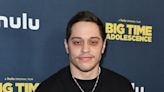 Pete Davidson wore a T-shirt with a cryptic message a day after announcing his split from Kim Kardashian