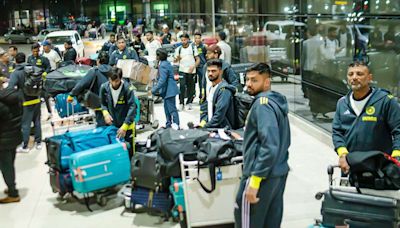 WATCH: India squad reaches Zimbabwe for five T20Is, ZC shares video