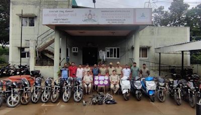 Three arrested on charge of bike theft in Chikkamagaluru