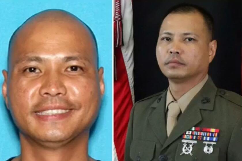 A Marine was beaten, then run over in Bellflower. A $20,000 reward is offered for information