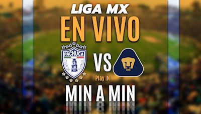 Pachuca vs Pumas EN VIVO. Partido online Play In Liga MX 2024