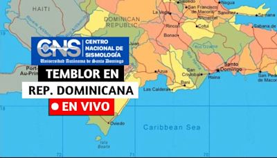 Temblor en República Dominicana hoy, 09 de julio 2024: último reporte de sismicidad en vivo, vía CNS