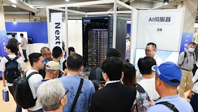 鴻海股東會特展 GB200 AI伺服器成亮點（3） (圖)