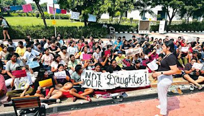 RGNUL students’ protest enters Day 3, govt seeks report