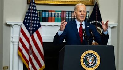 Biden Denounces Violence on Campus, Breaking Silence After Rash of Arrests