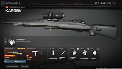 Best Kar98k loadout, class build in Modern Warfare 3