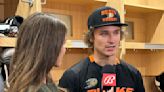 Trevor Zegras' first day at Ducks training camp includes lots of work on defense