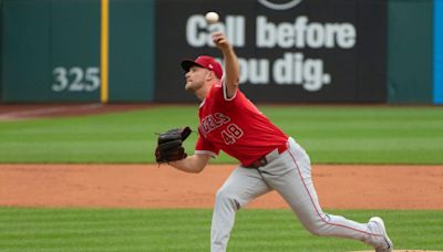 Reid Detmers allows grand slam in Angels’ loss to Guardians
