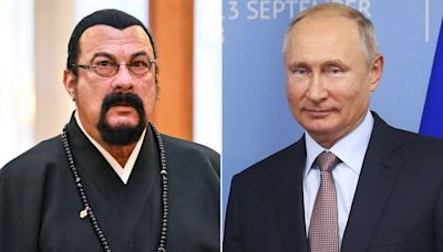 Steven Seagal Attends Inauguration Ceremony of Russian President Vladimir Putin