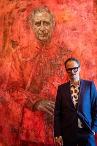 Portrait Artist Reveals King Charles III's Reaction to Red Painting