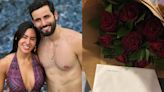 Isabelle Nogueira mostra buquê de rosas enviado pelo namorado, Matteus, após ele falar em casamento: 'Lindo da minha vida'