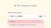 This unhinged browser game about passwords is the most messed up thing I've ever played