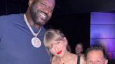 Shaquille O'Neal gifts Super Bowl bag to Taylor Swift