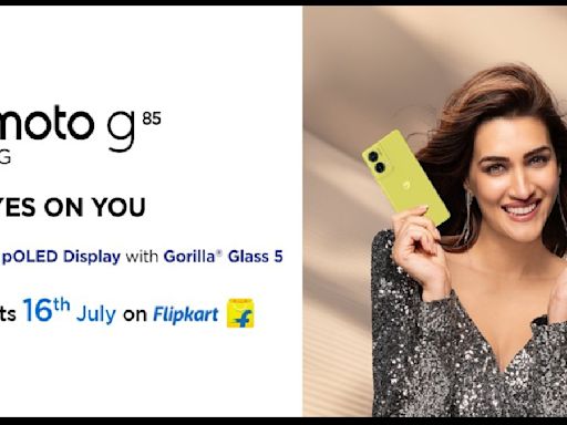 Moto G85 5G Goes on Sale in India at 12 noon Today via Flipkart: Check Price, Specs, Offers