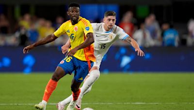 Colombia beats Uruguay 1-0 and will face Lionel Messi and Argentina in Copa America final