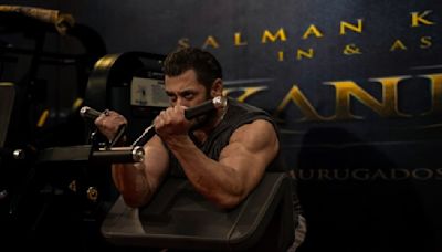 Sikandar: Salman Khan pumps iron to get a muscular body for AR Murugadoss’s upcoming actioner; see PIC