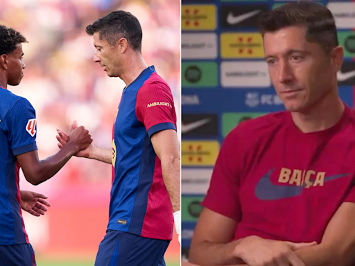 Robert Lewandowski didn't hesitate when asked if Lamine Yamal can become the best player in the world