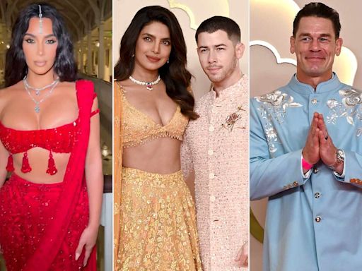 From Kim Kardashian to Nick Jonas and John Cena — All the Celebs at Billionaire Heir Anant Ambani's Mumbai Wedding!