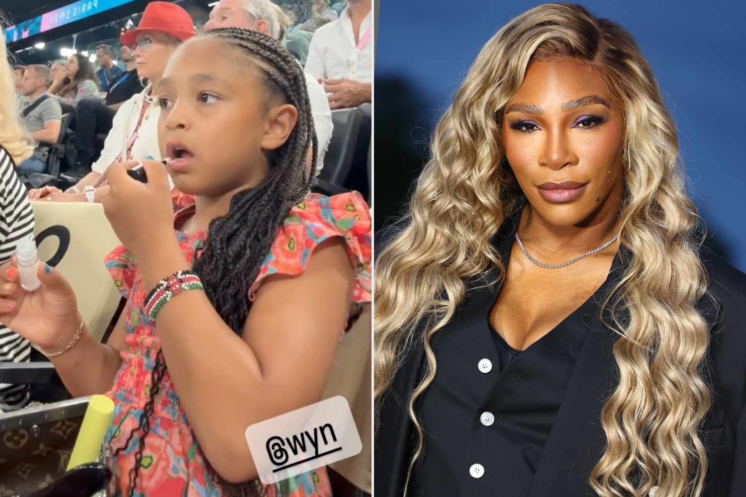 Serena Williams' Daughter Olympia, 6, Looks All Grown Up as She Puts on Lipgloss from Mom's Makeup Brand