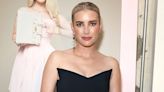 Emma Roberts steals the show in a sexy corset at a fashion event in LA