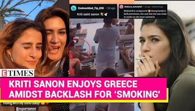 Actor Kriti Sanon Ignores Backlash? Drops New Video With 'Boho Baby' From Her Greece Vacation