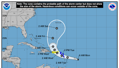 Tropical Storm Ernesto could form soon in the Caribbean. Here’s what the forecast says